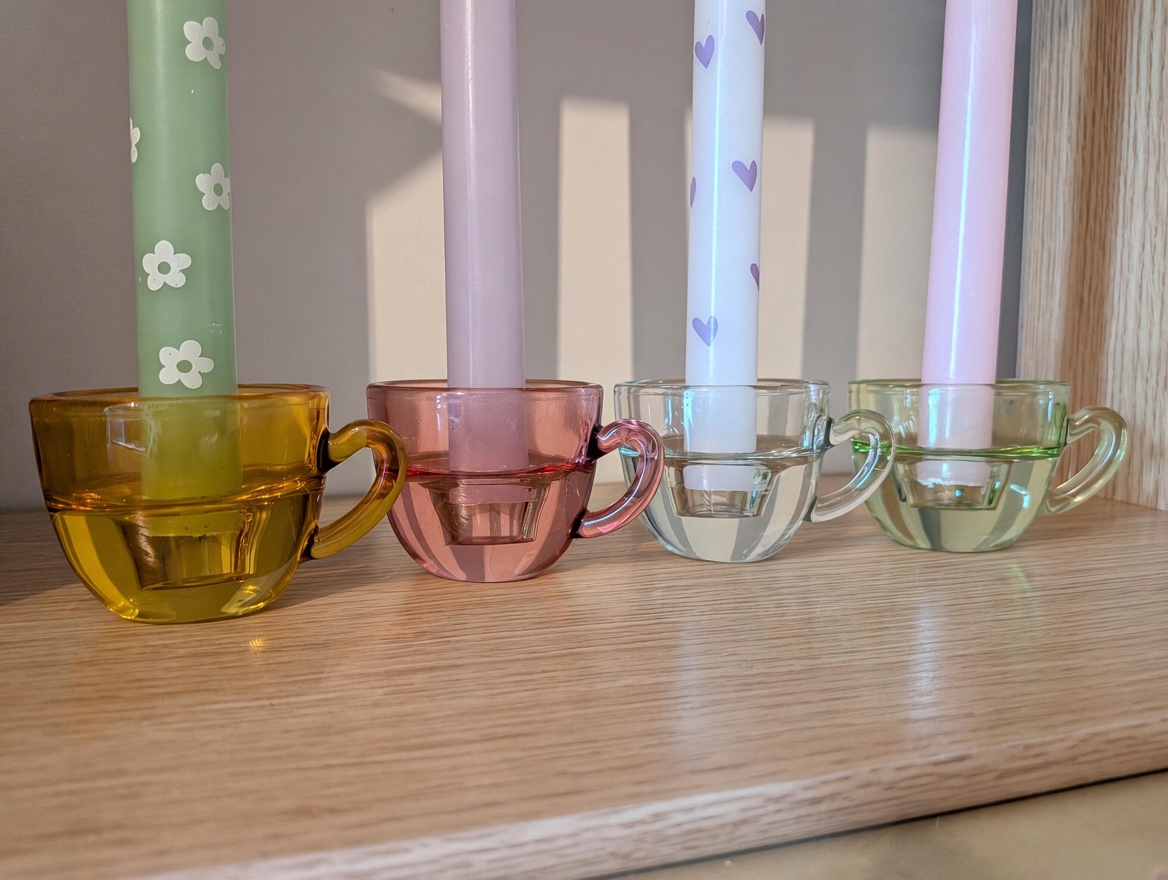 Kandelaar Koffieglas - Afbeelding 1