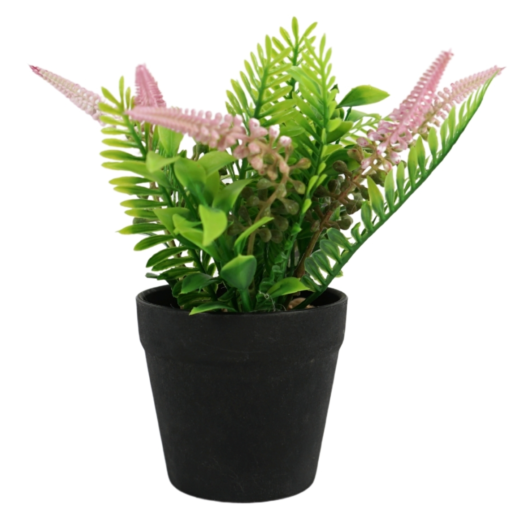 Kunstplant lavendel in pot - Afbeelding 3